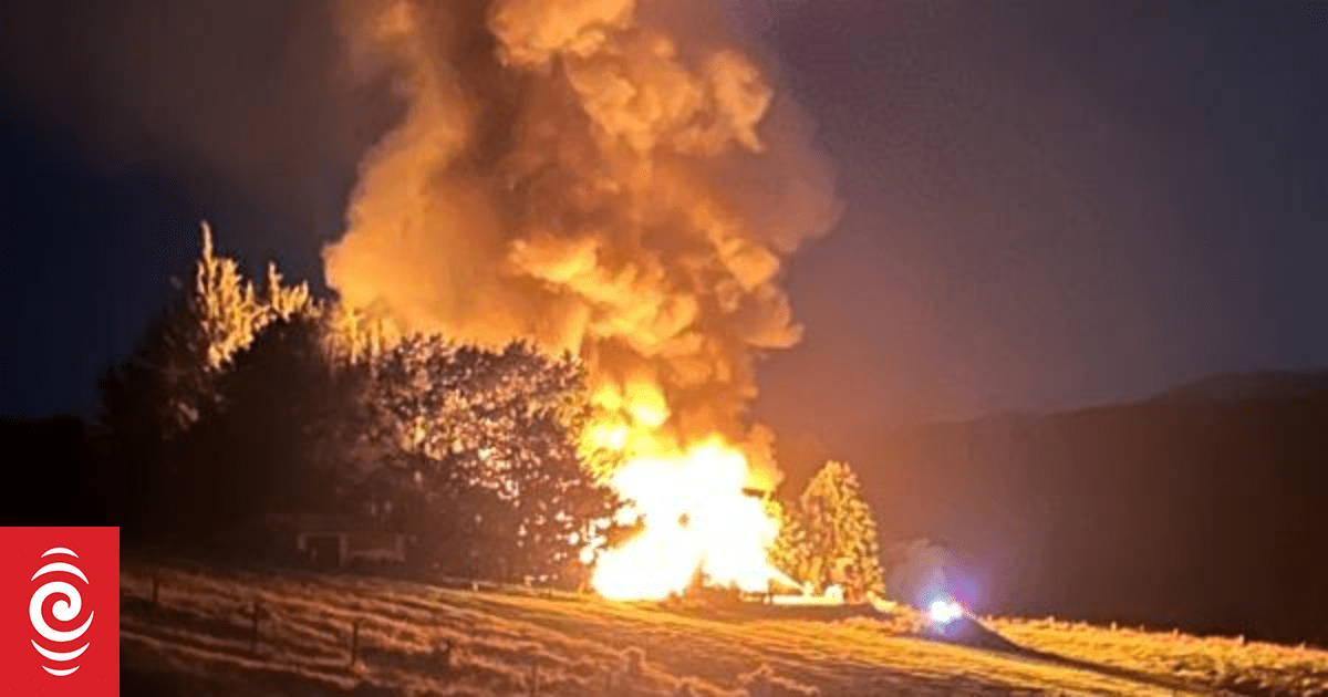 Dunedin man charged with arson over Waikaia fire from almost two years ago