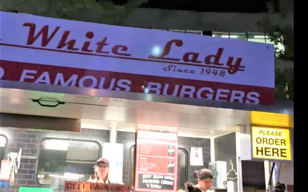 The White Lady food truck in Auckland.