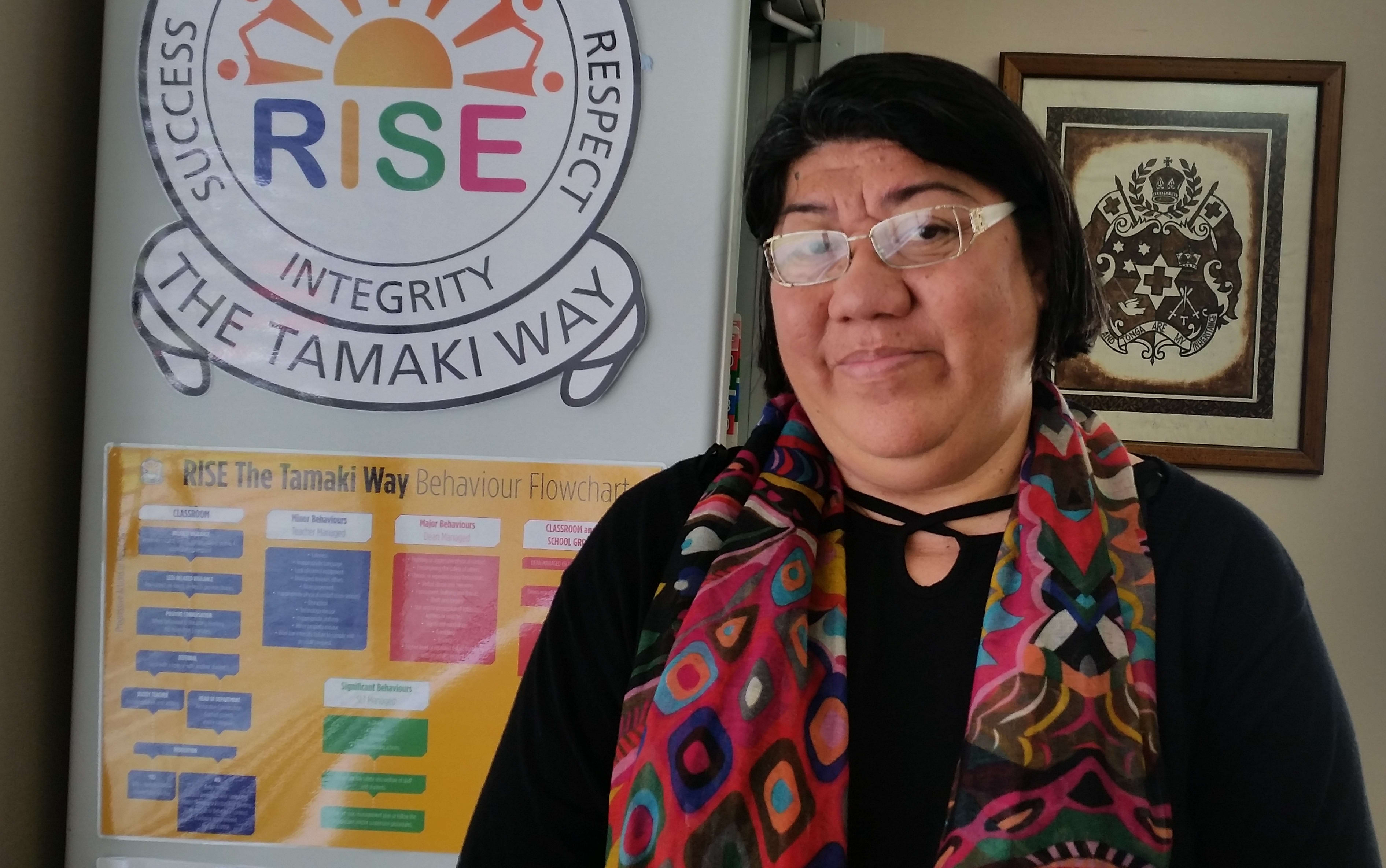 Tamaki College principal Soana Pamaka says both Pākehā and Polynesian families are avoiding the school because of false perceptions.