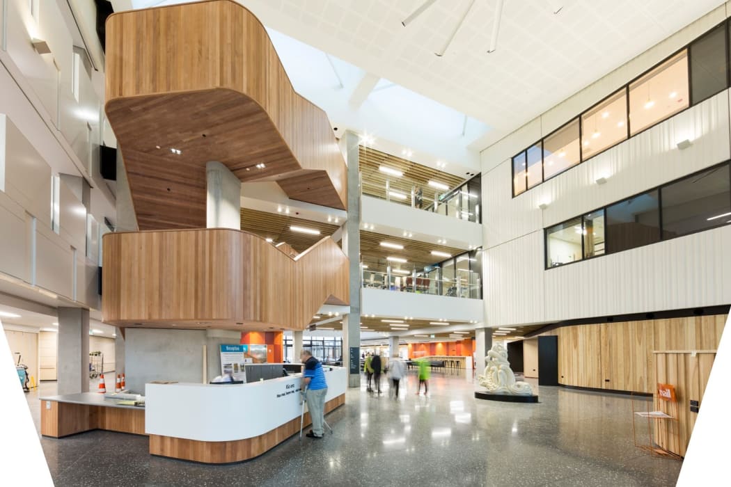 The revamped Burwood Hospital in Christchurch