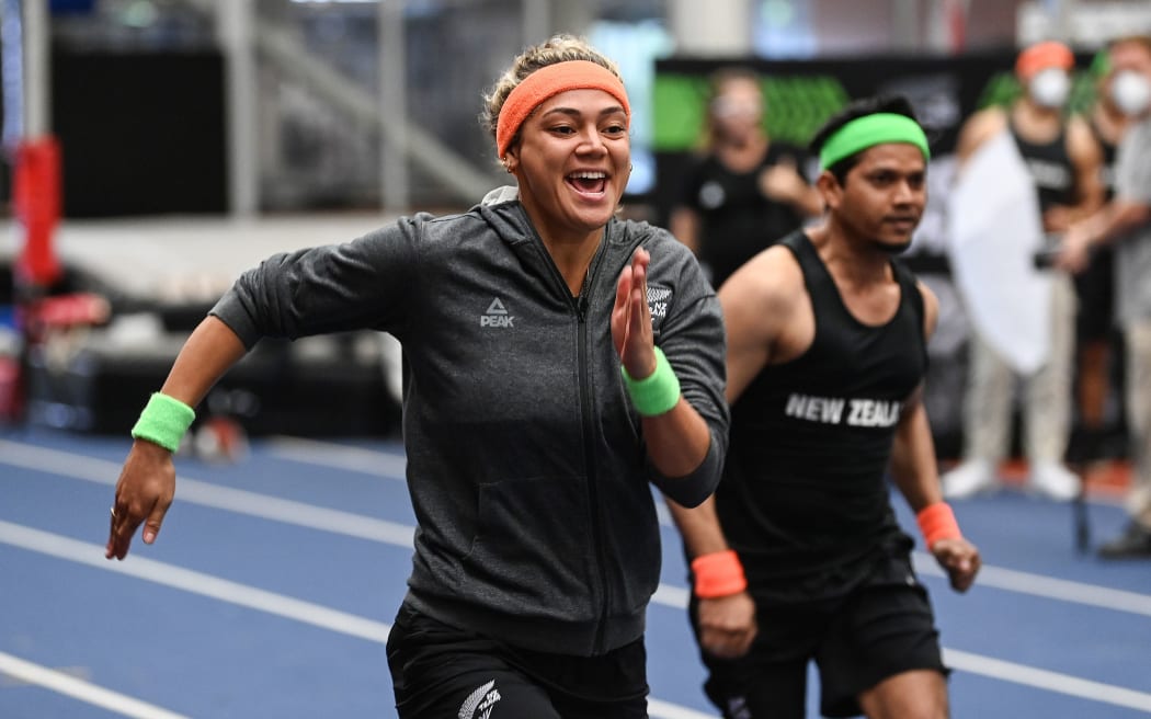 Basketballer Ella Fotu.