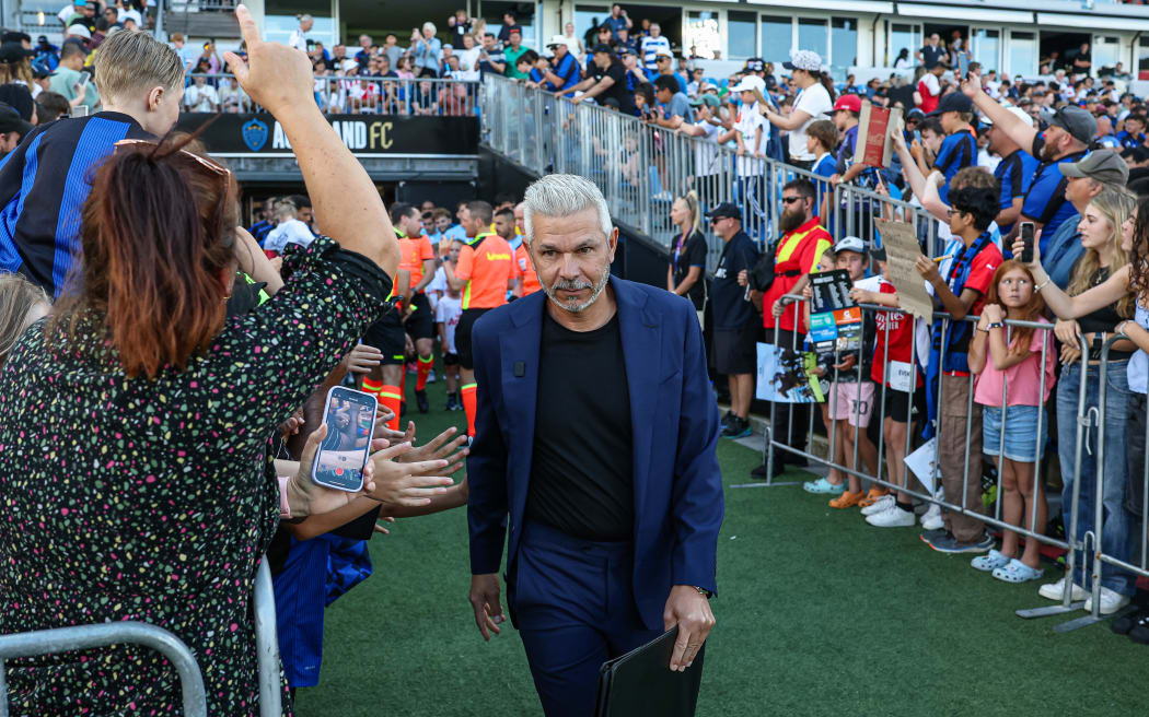 Auckland FC head coach Steve Corica.