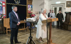 Deputy Prime Minister David Seymour and Auckland councillor Christine Fletcher.