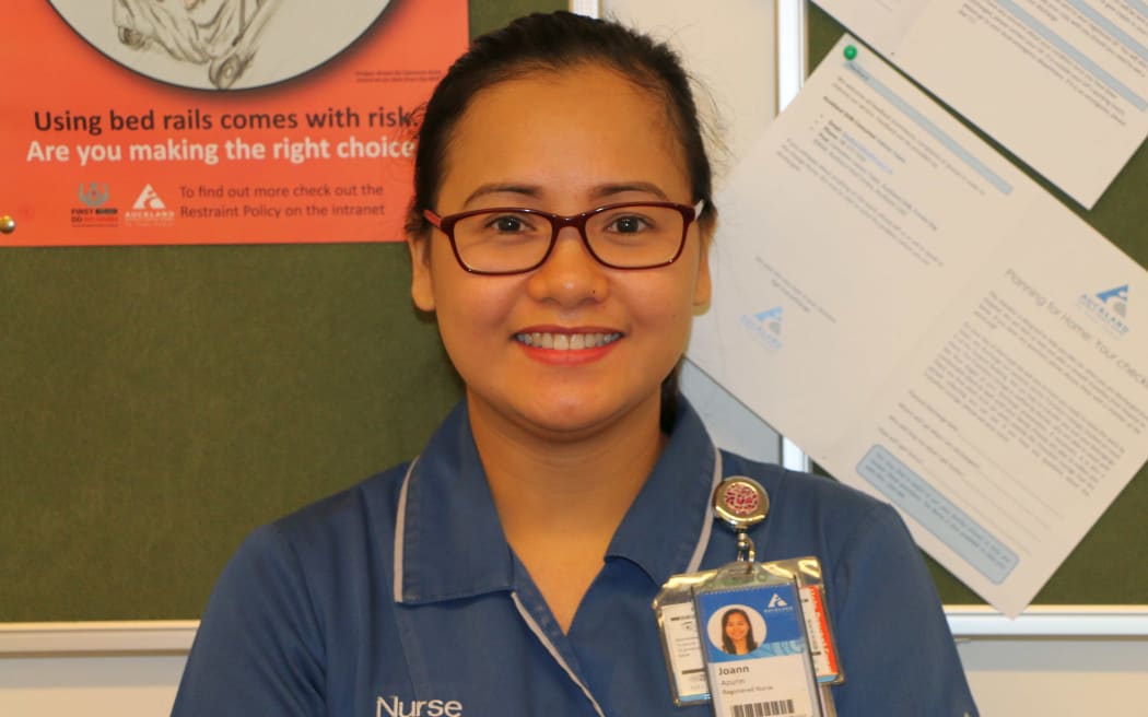 For Staff nurse JoJo Azurin, a good day is seeing patients get back on their feet.