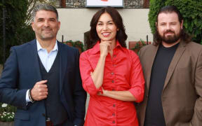 Photograph of the MasterChef NZ judges for 2022