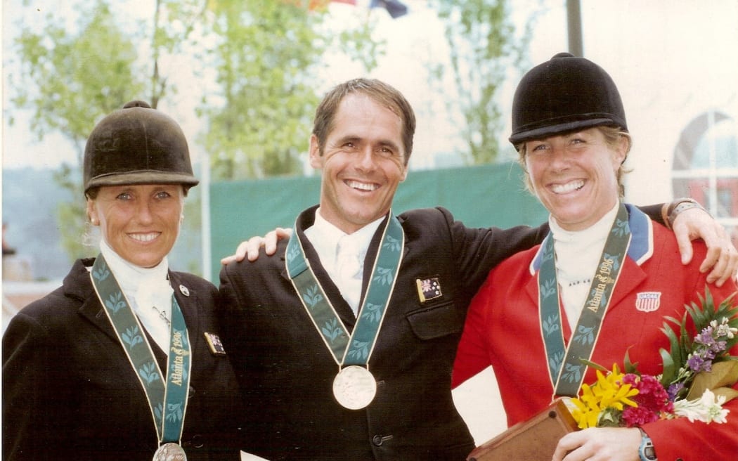 Sally Clark and Blyth Tait made history at the 1996 Olympics in Atlanta, achieving our first 'quinella' for equestrian.