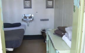 A cell at Auckland Prison.