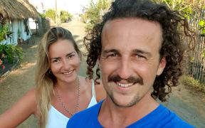 New Zealanders Matthew Taylor and Amelia Nisbet stuck in Guatemala. Covid-19 coronavirus