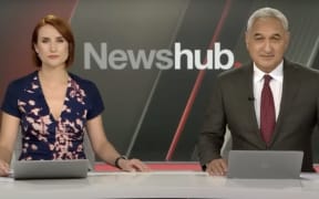 Samantha Hayes and Mike McRoberts announce the pending demise of Newshub.