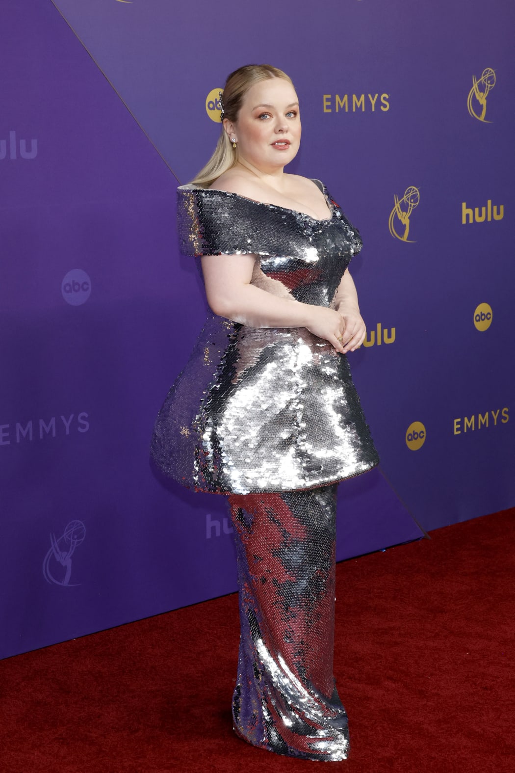 LOS ANGELES, CALIFORNIA - SEPTEMBER 15: Nicola Coughlan attends the 76th Primetime Emmy Awards at Peacock Theater on September 15, 2024 in Los Angeles, California.   Frazer Harrison/Getty Images/AFP (Photo by Frazer Harrison / GETTY IMAGES NORTH AMERICA / Getty Images via AFP)