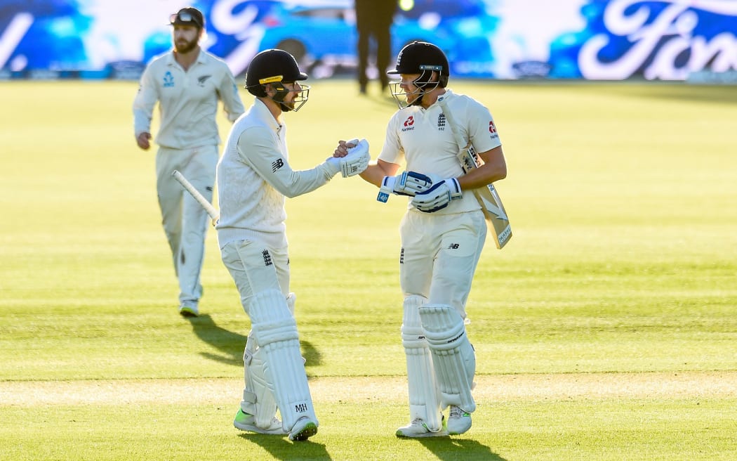 England's Jonny Bairstow and Jack Leach