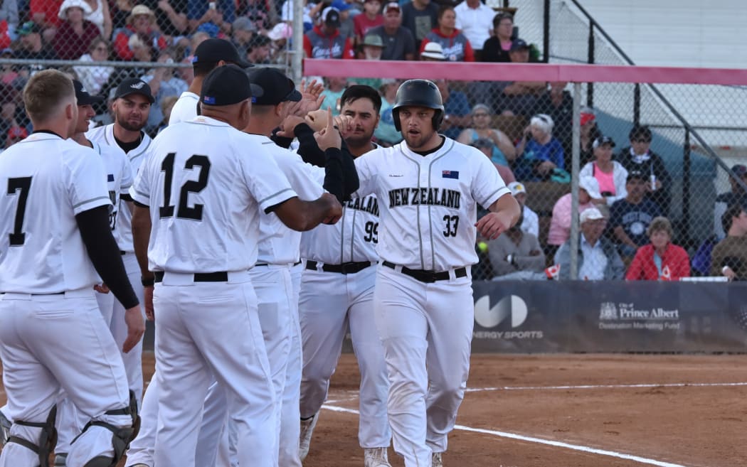 Black Sox first-basemen and power-hitter Seth Gibson clutched two impressive home-runs against Japan to help secure their spot in the final.