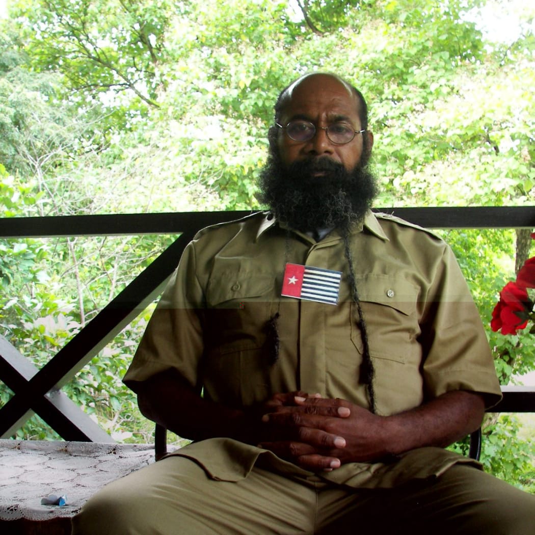 West Papuan independence activist Filep Karma.