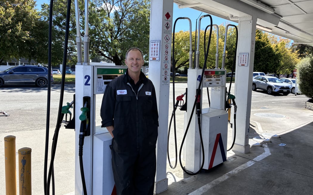 Kevin Laskey has owned Laskey's Auto and petrol station for 26 years.