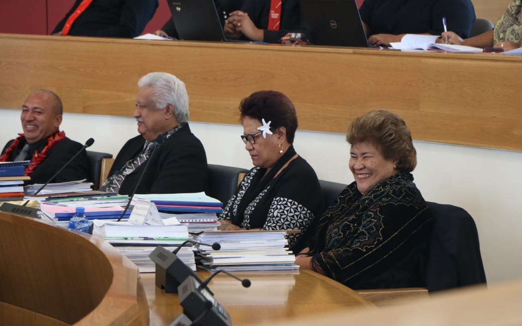 Samoa Parliament in session. October 2023.