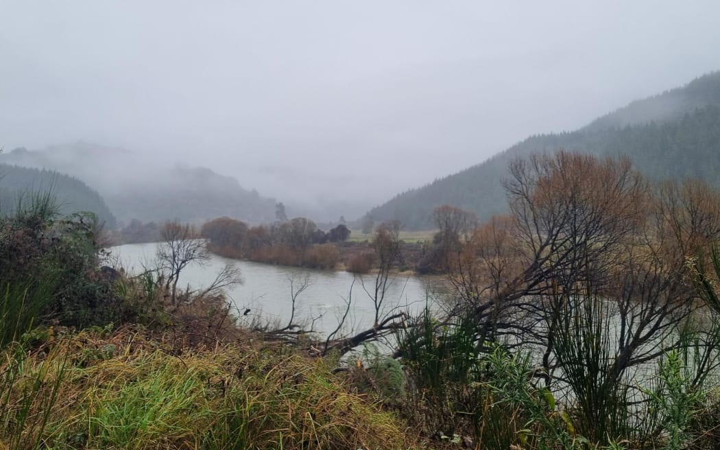 Motueka River upstream of Woodstock, Nelson-Tasman region.