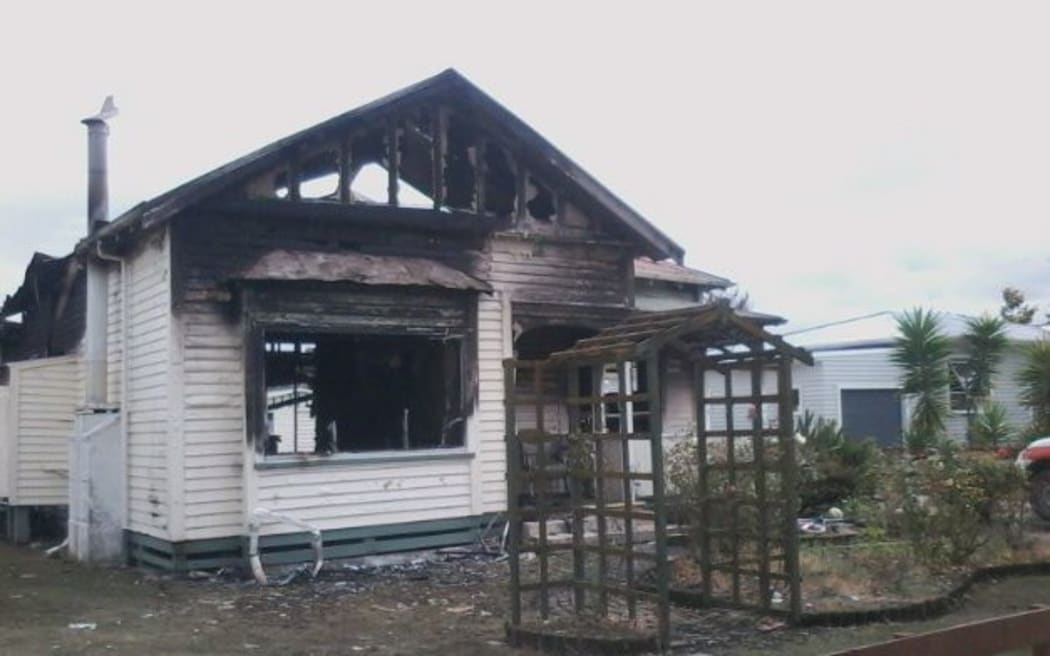 The house this morning.