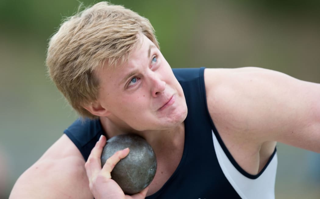 The New Zealand shot putter Jacko Gill.