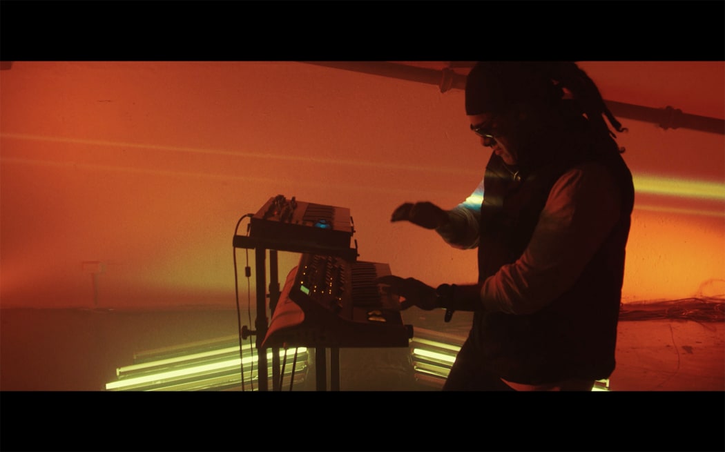 Still from L.A.B.'s 'Controller' video