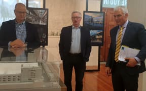 Regional Development Minister Stuart Nash visited Invercargill to review progress on projects in the city on 18 March, 2021.