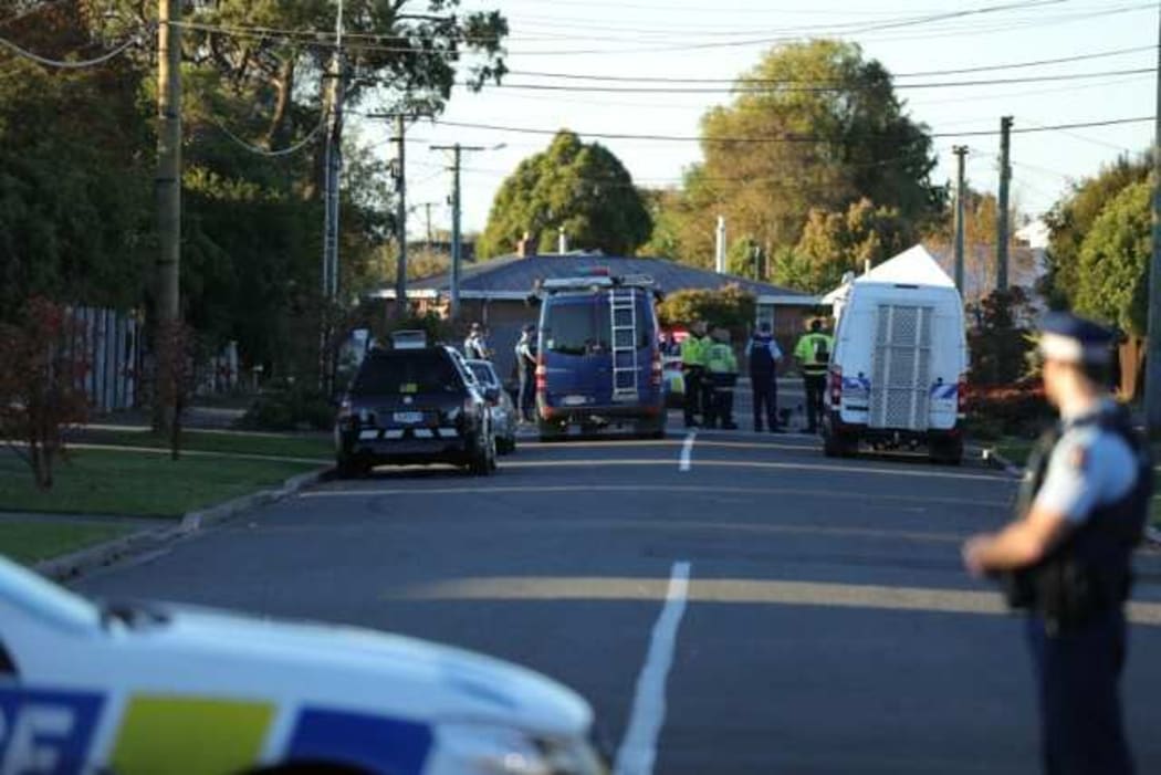 Streets in Christchurch were evacuated, reportedly because of a suspicious package.