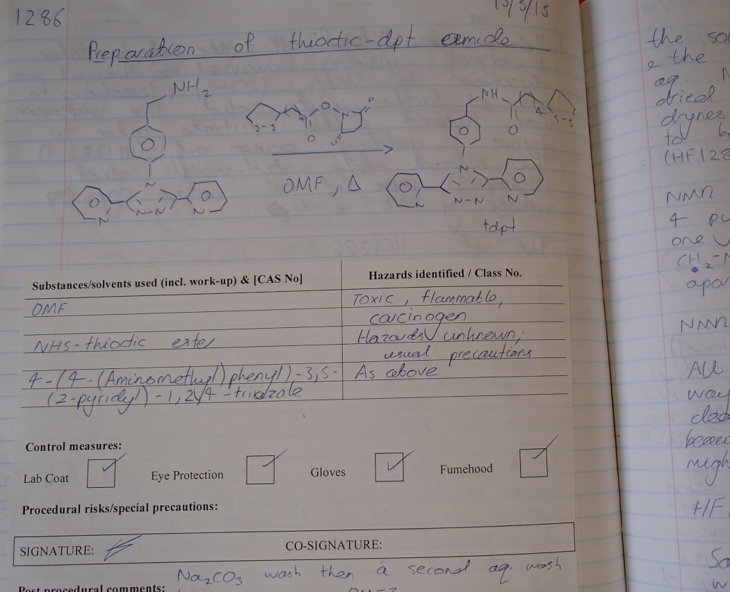 Lab book