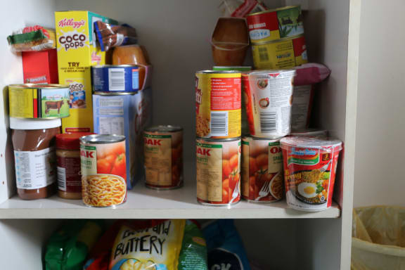 The family have been inundated with gifts of food, clothing and homeware from the community.