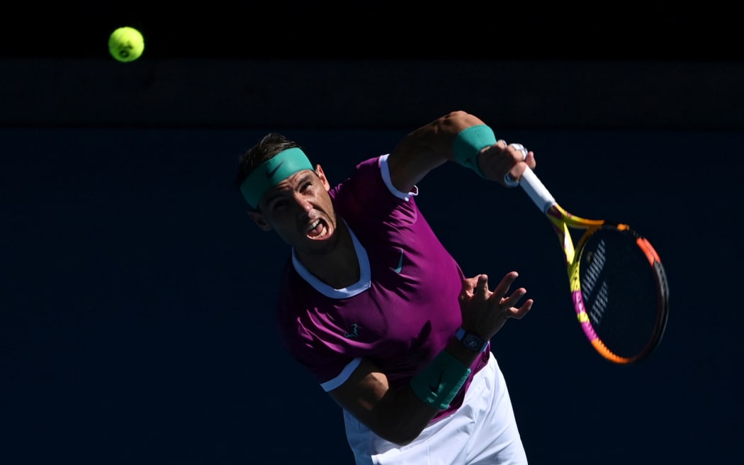 Rafael Nadal of Spain