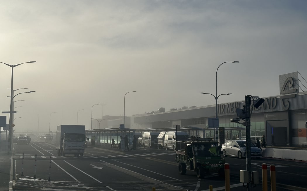 Fog at Auckland Aiport  7 August 2024.