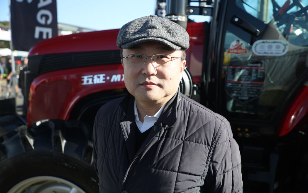 Xiaolong Wang, China’s ambassador to New Zealand at Fieldays.