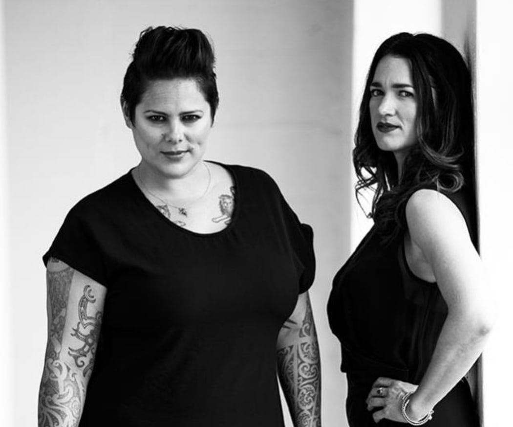 Anika Moa and Julia Deans, rock divas