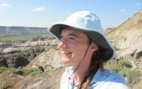 Palentologist Emily Bamforth
