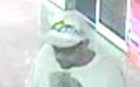 CCTV footage of man suspected of taking medal