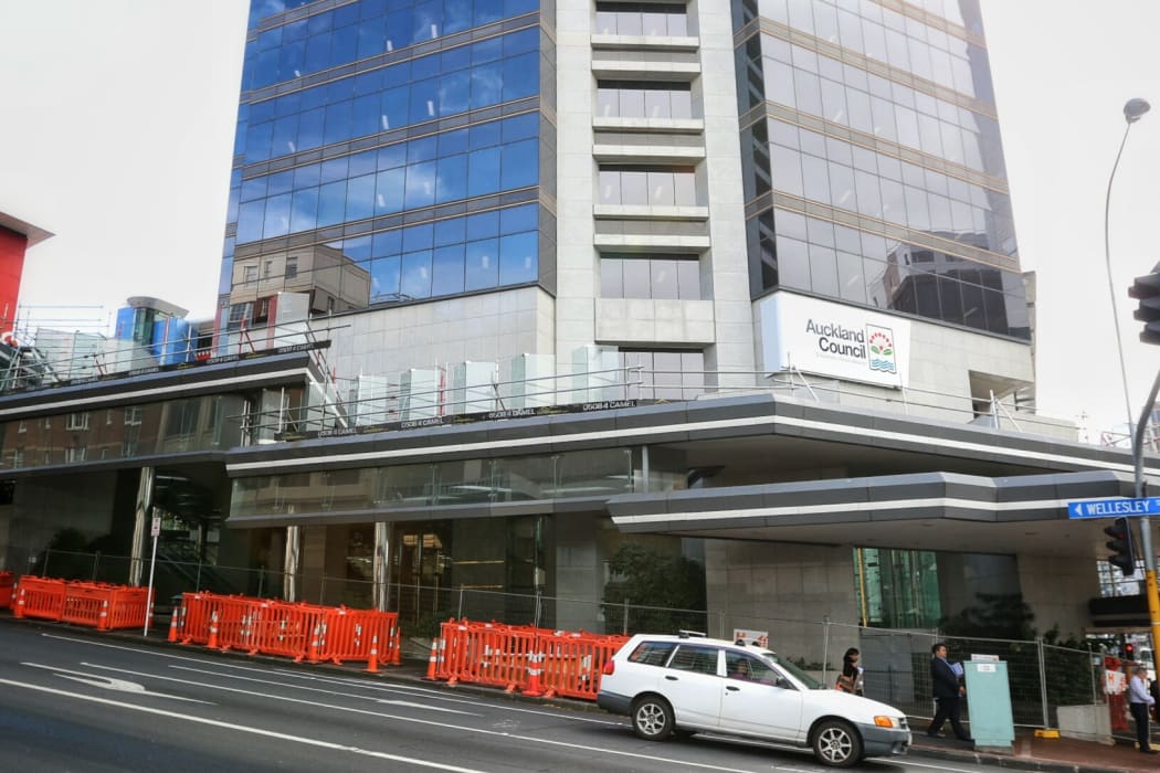 The Auckland council building.