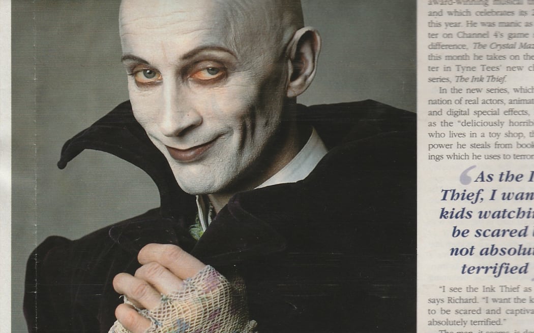 Richard O'Brien photo taken by Patti Boyd in OK magazine