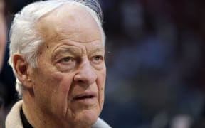 Canadian hockey great Gordie Howe.