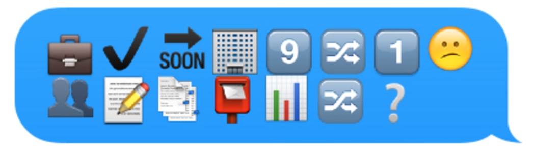 iPhone screenshot of emoji showing proposal to consolidate Wellington councils