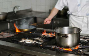 Restaurant kitchen