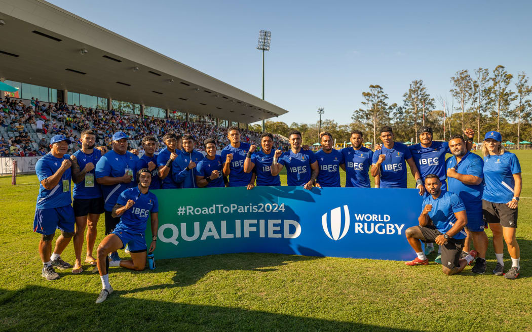 Samoa 7s secure a place at the Paris Olympics.