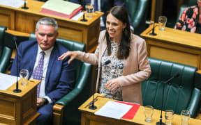 Prime Minister Jacinda Ardern outlines her Child Poverty Reduction Bill to the House.