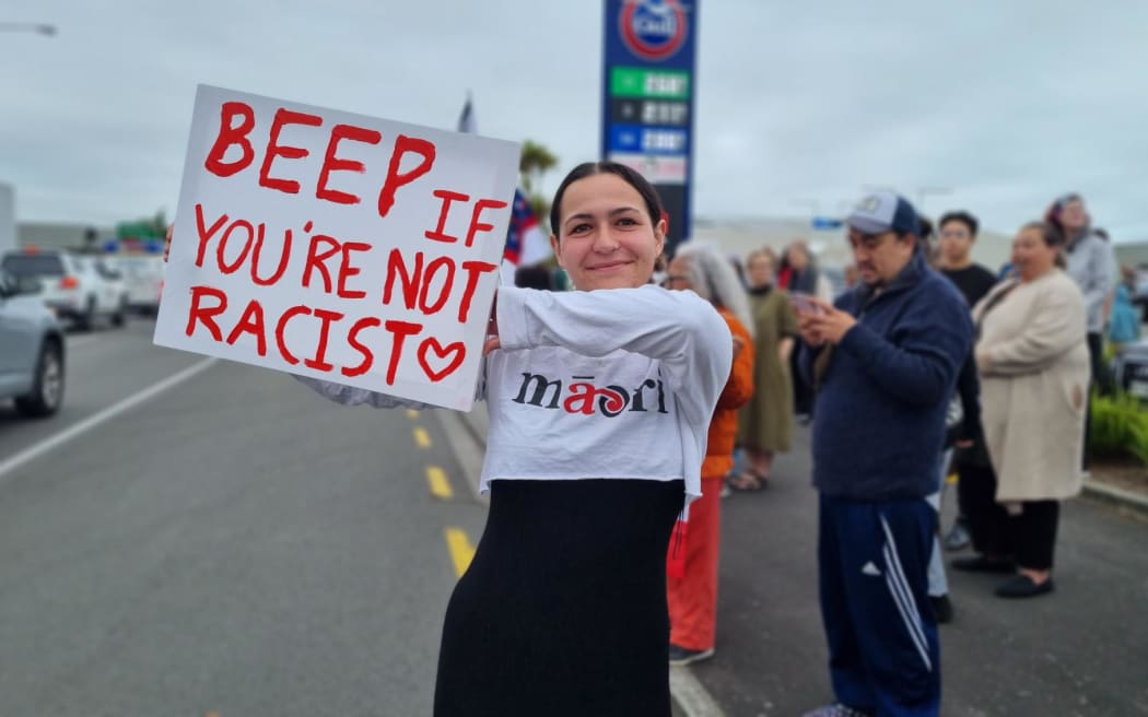 New Plymouth Protest