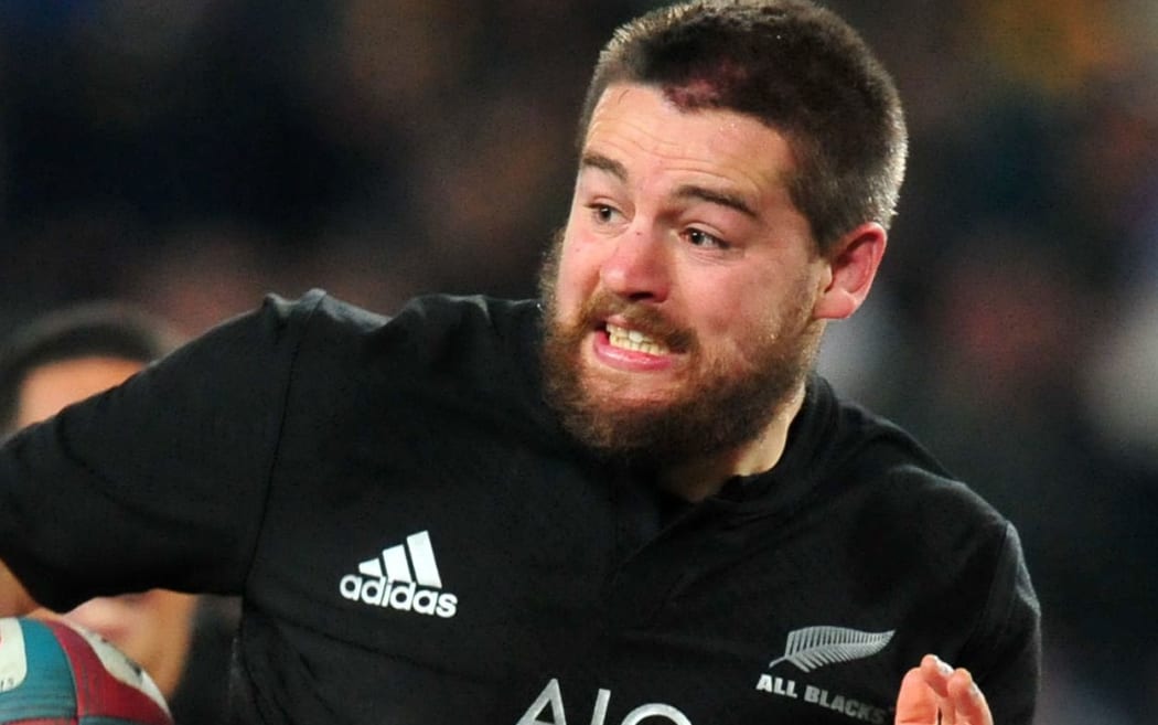 The All Blacks hooker Dane Coles.