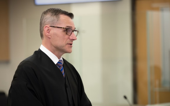 David Johnstone is prosecuting the trial for the Crown.