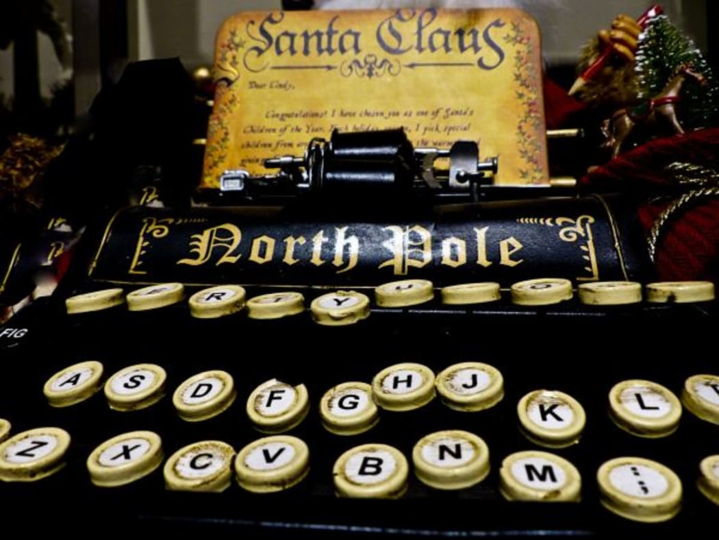 Santa's typewriter