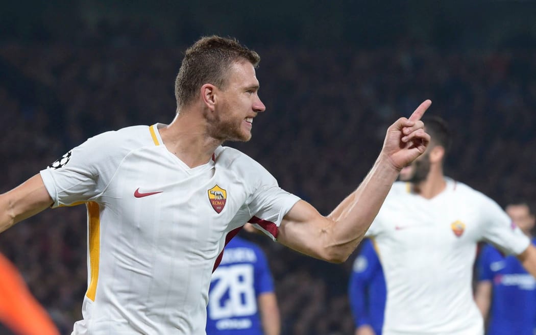Edin Dzeko of Roma.