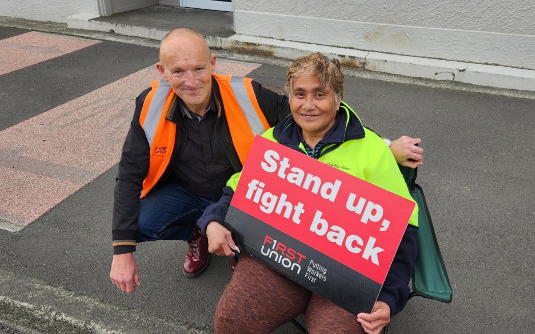 Godfrey Hirst strike -Tina Faitele