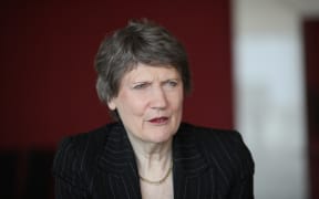 Former Prime Minister of New Zealand, Helen Clark speaks during an exclusive interview within the 21st Flying Broom International Women's Film Festival in Ankara, Turkey on May 16, 2018.
