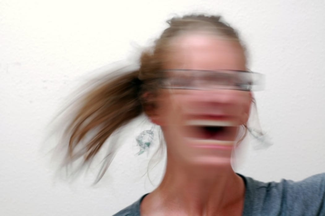 stressed woman