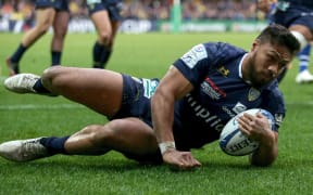 Heineken Champions Cup Round 4, Stade Marcel-Michelin, Clermont-Ferrand, France 15/12/2019
ASM Clermont Auvergne vs Bath Rugby
Clermont's George Moala scores a try
Mandatory Credit ©INPHO/Laszlo Geczo