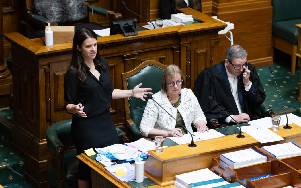 Erica Stanford during the Estimates Debate of Budget 2024